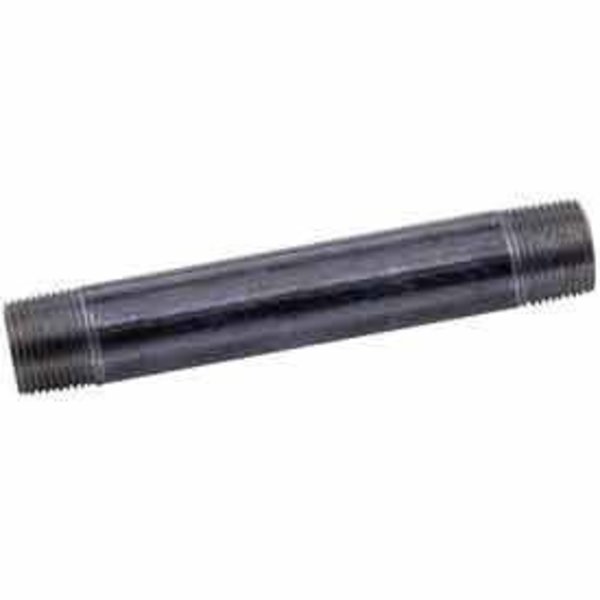 Anvil 1-1/4 x 5 Black Steel Pipe Nipple, Lead Free, 150 PSI 0830029609